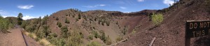 Here, have a panorama of a NM volcano's caldera