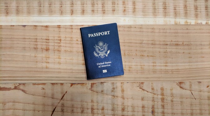 Passport. Photo by Jeremy Dorrough on Unsplash