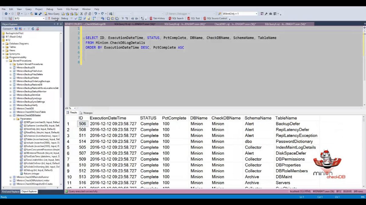 Multi-Threading: CheckTable