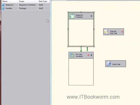 SSIS Variable Scope