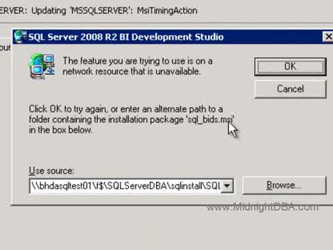 Uninstall a CU in SQL Server 2008 R2